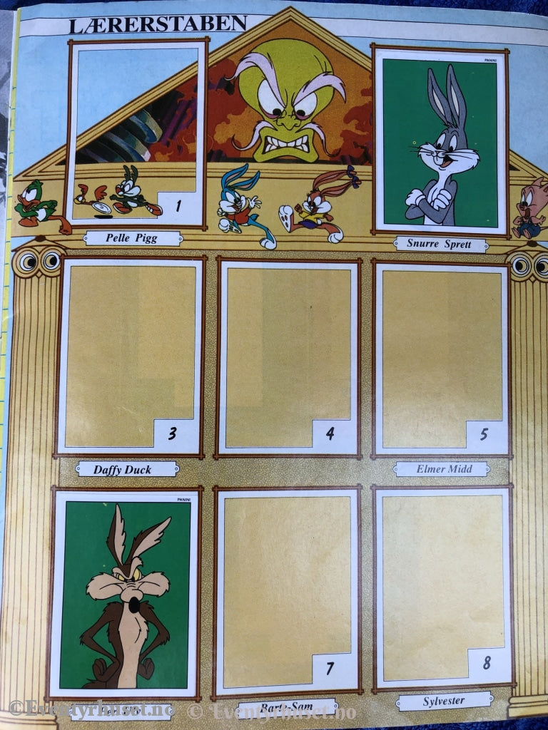 Tiny Toon. 1992. Klistremerkealbum. Klistremerkealbum
