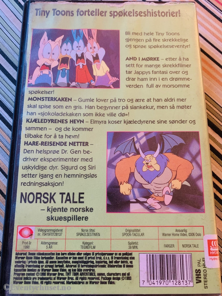 Tiny Toon. Spøkelsestimen. 1990. Vhs Utleiefilm.
