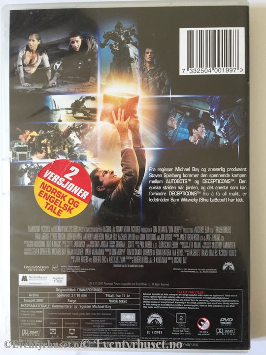 Transformers. Dvd. Dvd