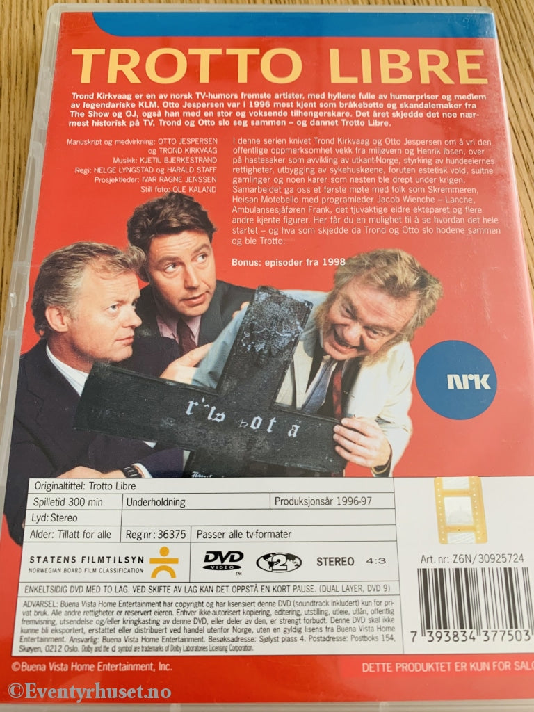 Trotto Libre (Nrk). 1996-97. Dvd. Dvd