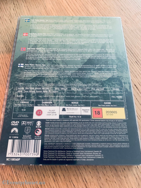 Twin Peaks. Sesong 2 - Del 1 Av Dvd Samleboks.