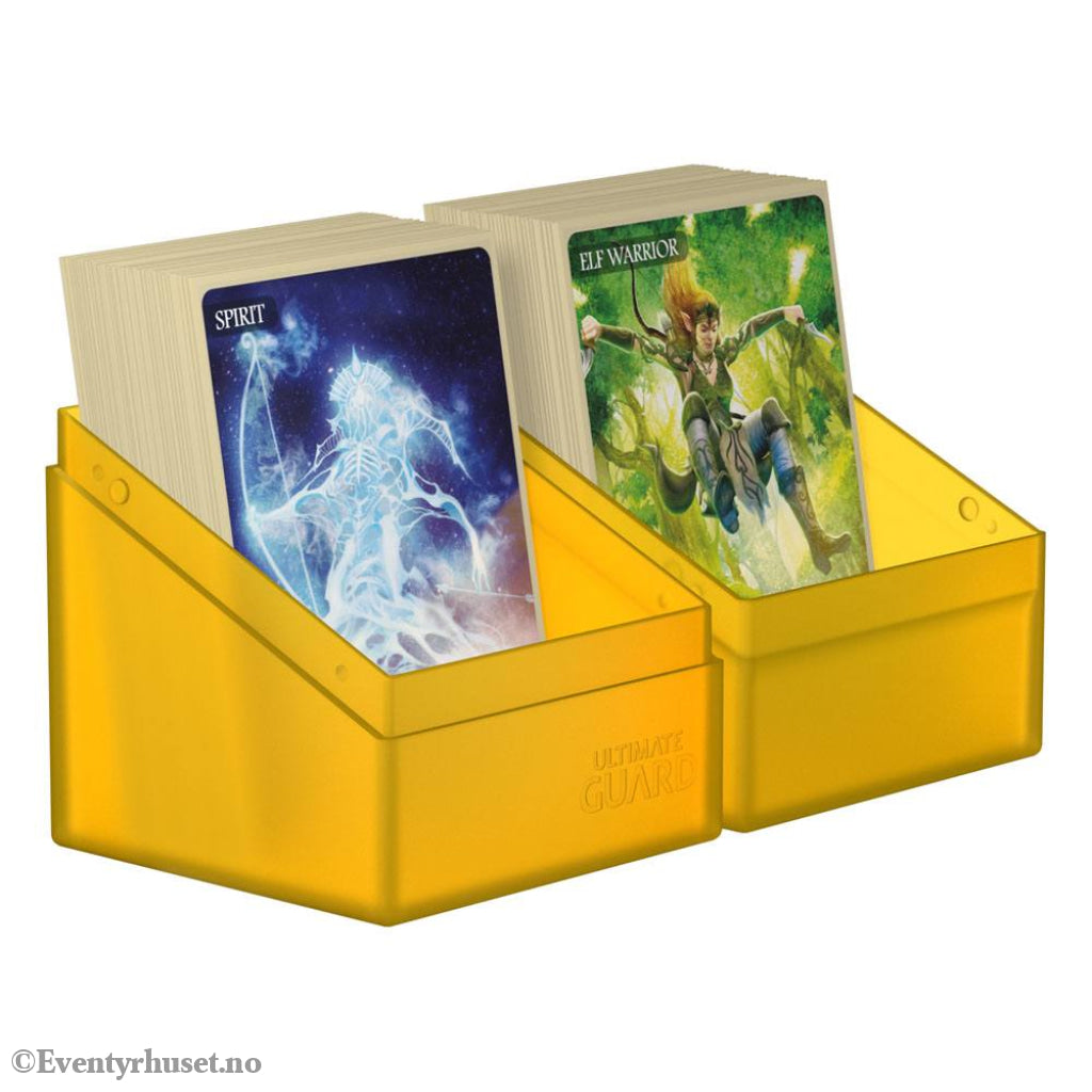 Ultimate Guard Boulder 100+ - Amber Storage & Protection