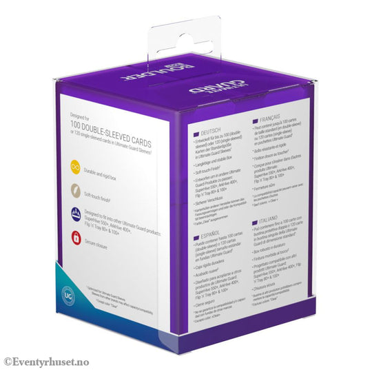 Ultimate Guard Boulder 100+ - Amethyst Storage & Protection