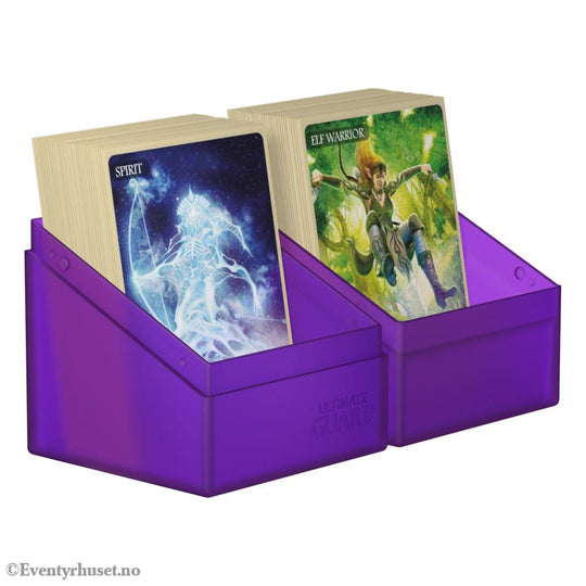 Ultimate Guard Boulder 100+ - Amethyst Storage & Protection