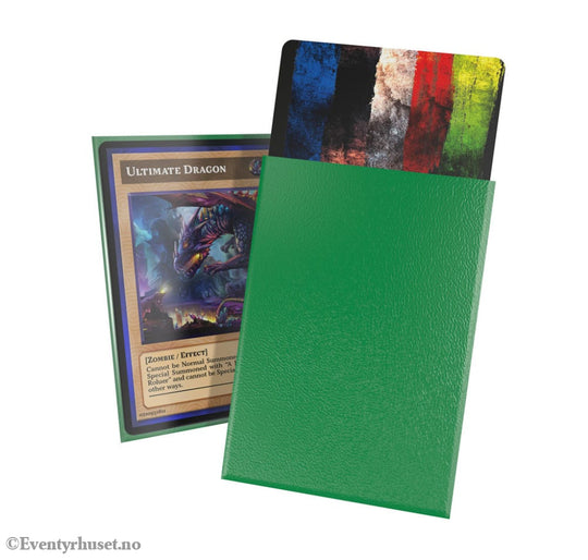 Ultimate Guard Cortex Sleeves Matte Japanese Size (60) - Green Storage & Protection