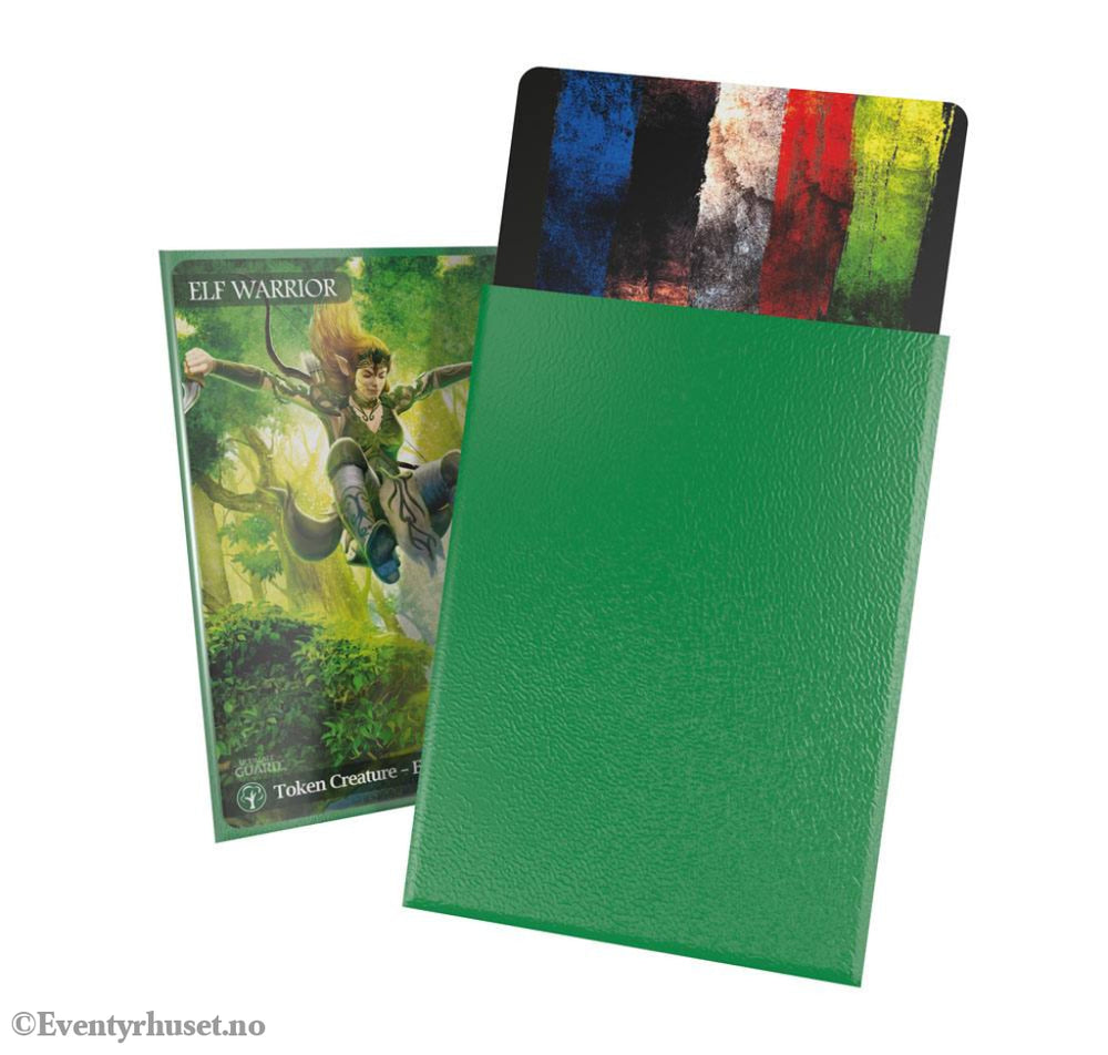 Ultimate Guard Cortex Sleeves Matte Standard Size (100) - Green Storage & Protection