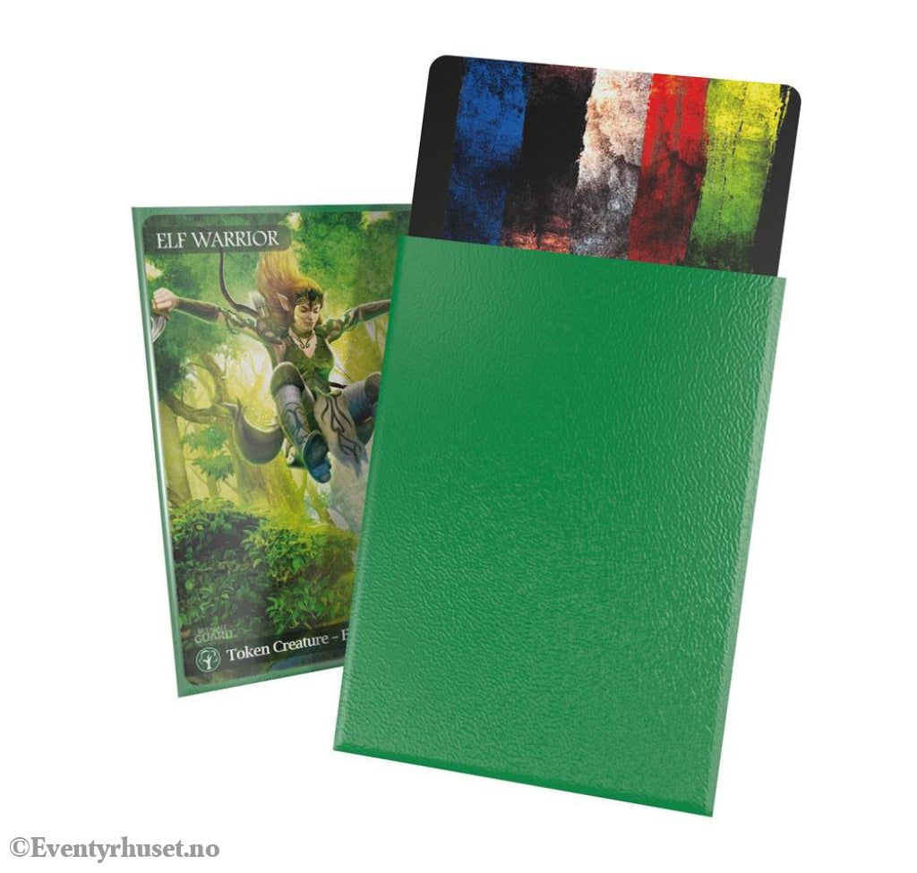 Ultimate Guard Cortex Sleeves Matte Standard Size (100) - Green Storage & Protection