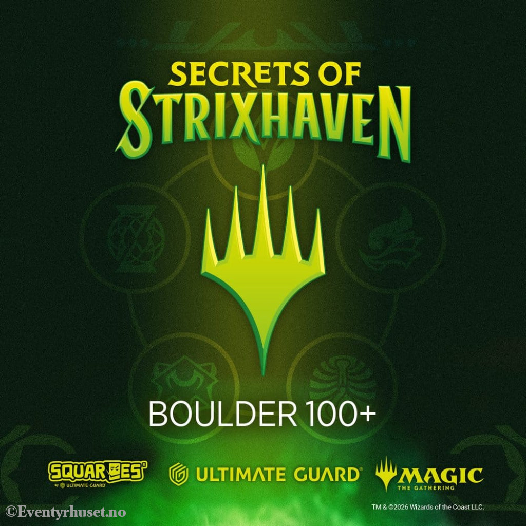 Ultimate Guard RTE Boulder 100+ Magic: The Gathering ’Secrets of Strixhaven’ - Silverquill Storage & Protection