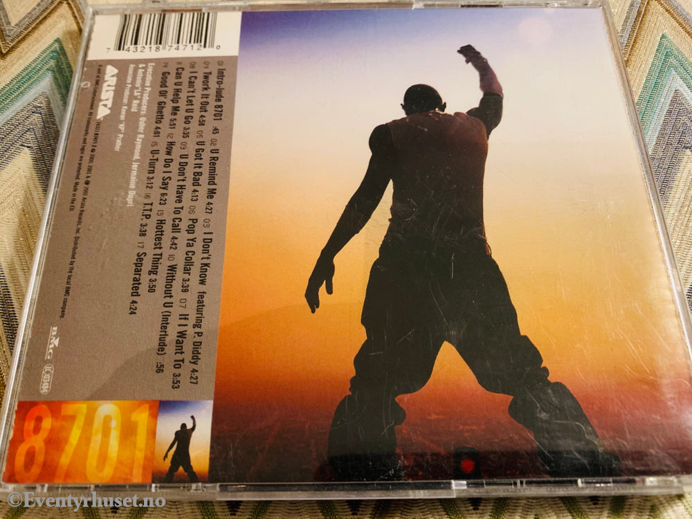 Usher - 8701. 2001. Cd. Cd