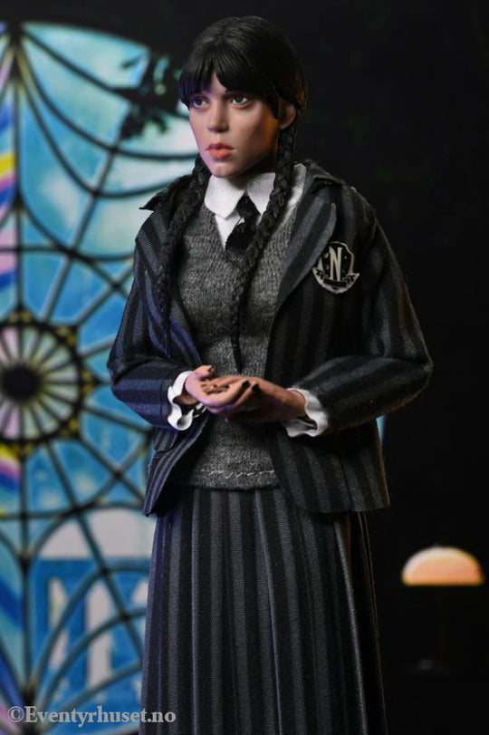 Wednesday Action Figures 2 Pack Wednesday Addams (Nevermore Uniform) and Enid 20 cm Toys