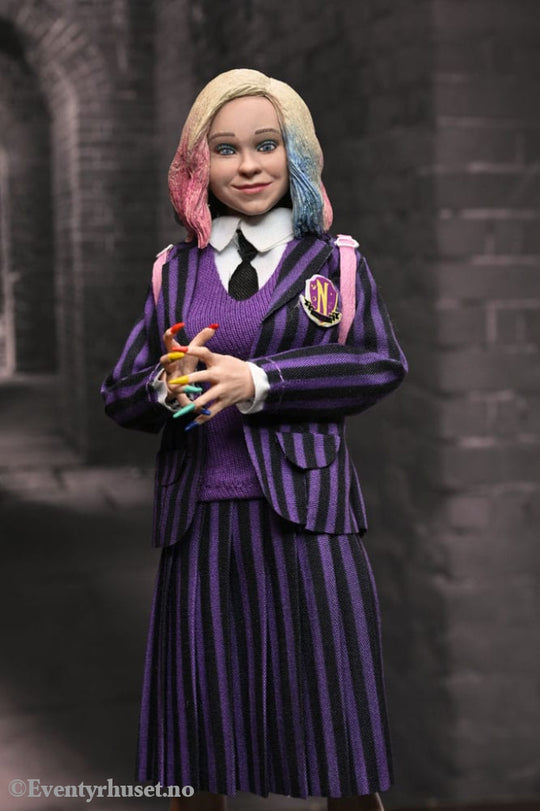 Wednesday Action Figures 2 Pack Wednesday Addams (Nevermore Uniform) and Enid 20 cm Toys