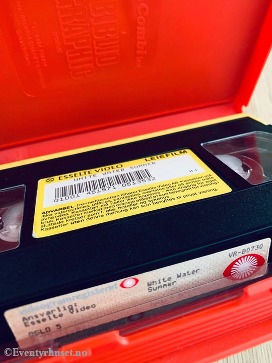 White Water Summer. 1987. Vhs Big Box.