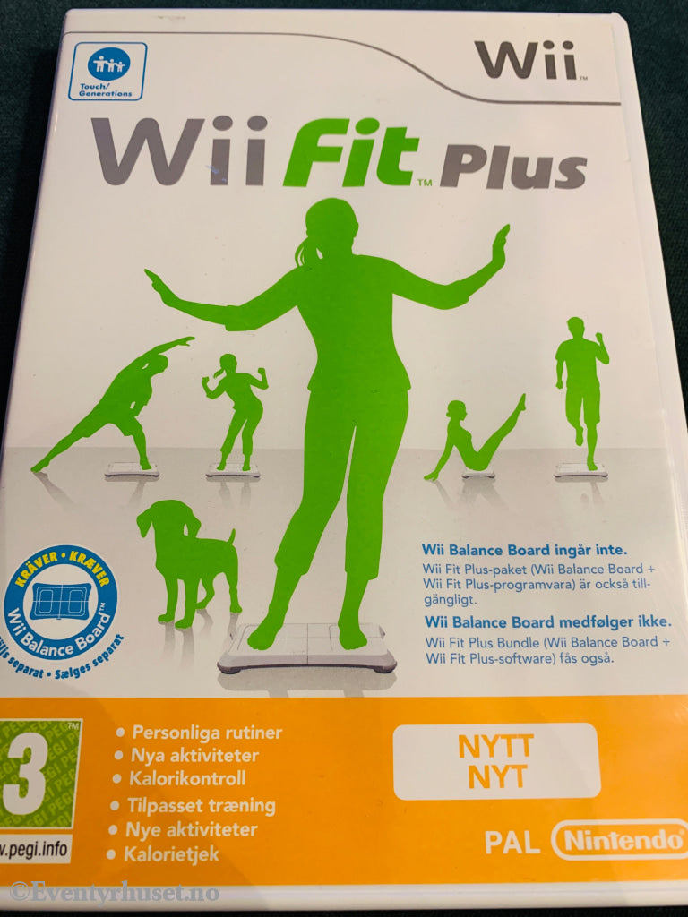 Wii Fit Plus. Nintendo Wii.