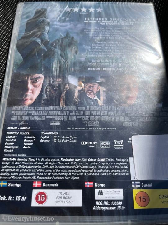 Wolfman. Dvd. Ny I Plast! Dvd
