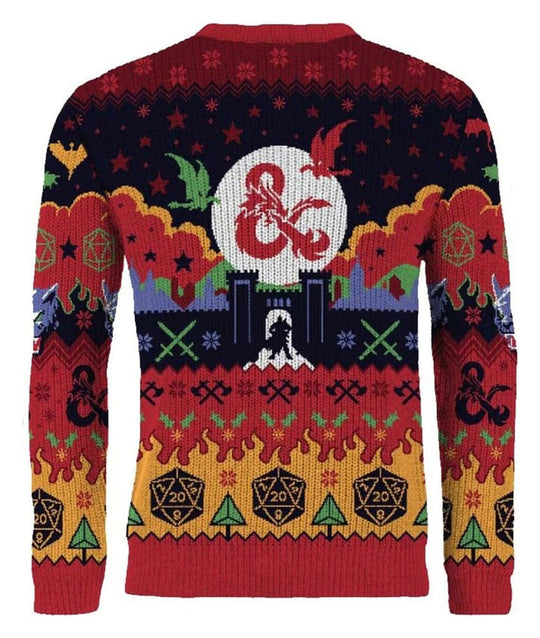 Dungeons & Dragons Christmas Sweater Size XXL