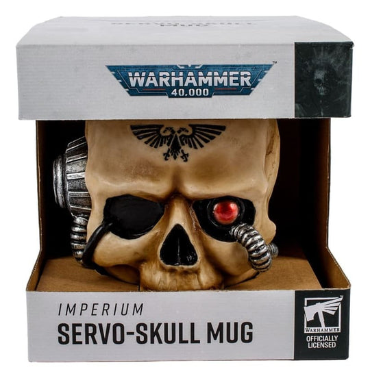 Warhammer 40,000 Mug Servo Skull