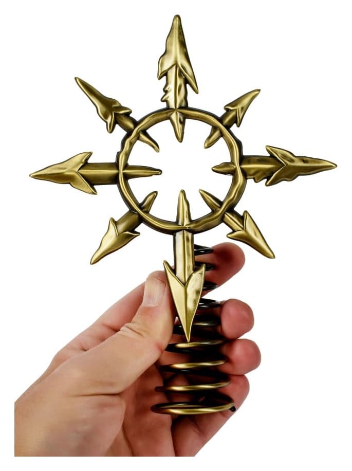 Warhammer 40,000 Tree Topper Chaos Star 22 cm