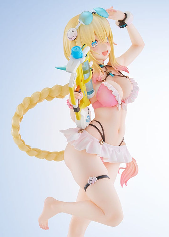Phantasy Star Online PVC Statue 1/7 es Akhtal Summer Vacation 24 cm