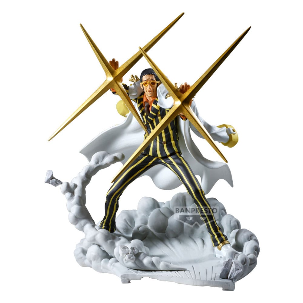 One Piece Senkozekkei PVC Statue Borsalino 18 cm