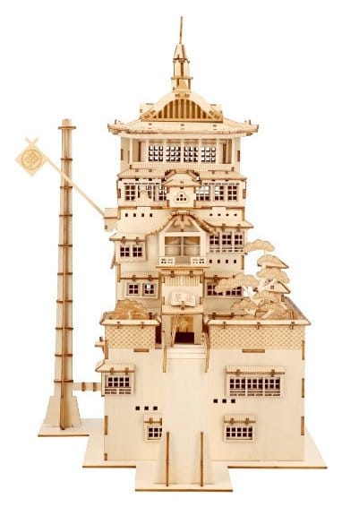 Spirited Away Wooden Craft Kit Kigumi Aburaya