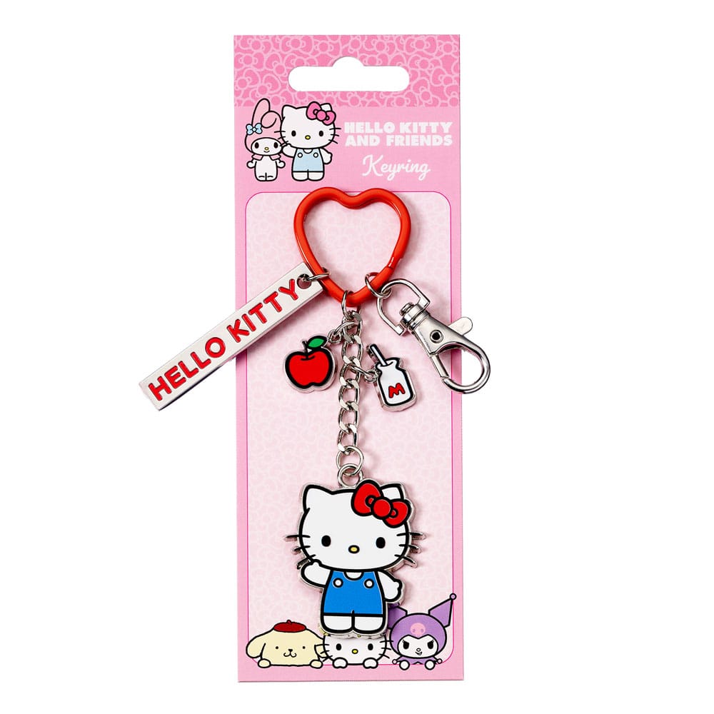 Hello Kitty Key Chain with Hello Kitty Charms 15 cm