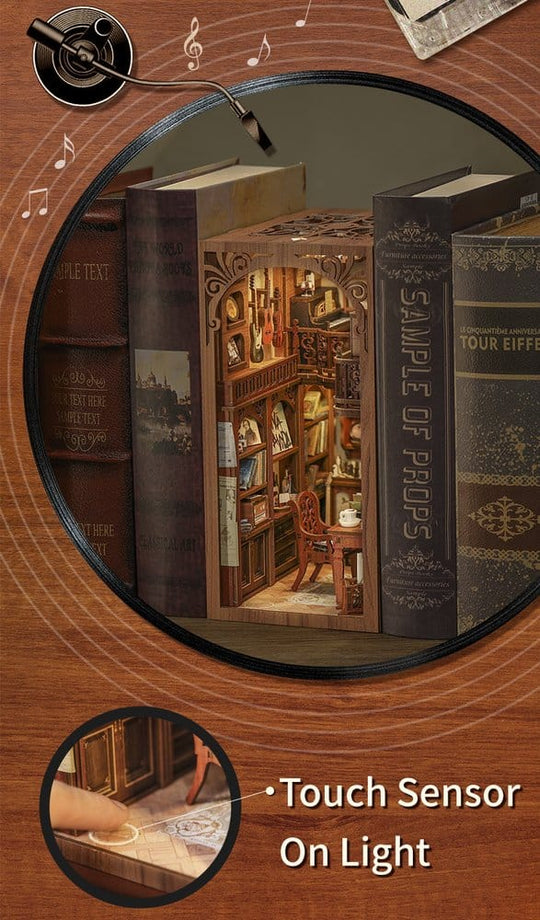 Book Nook The Secret Rhythm 23 x 11 cm