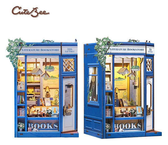 Book Nook Literature Bookstore 17 x 12 cm