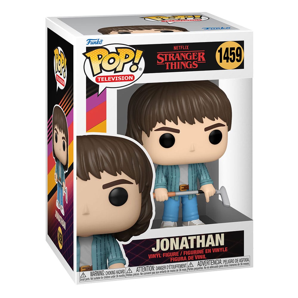 Stranger Things POP! TV Vinyl Figure Jonathan with Golf Club 9 cm