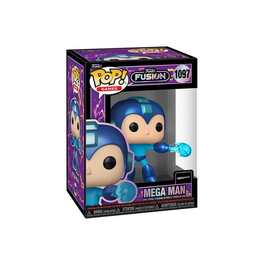 Funko Fusion POP! Games Vinyl Figures Mega Man w/CH 9 cm Assortment (6)