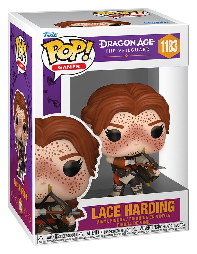 Dragon Age: The Veilguard POP! Games Vinyl Figure Lace Harding 9 cm 9 cm