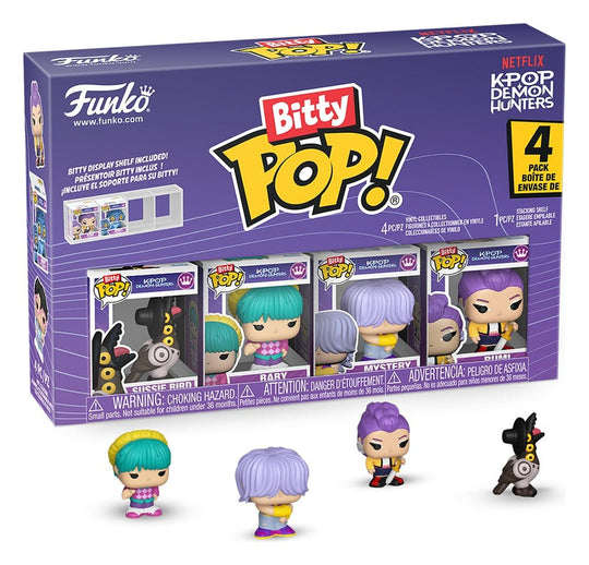 Netflix Bitty POP! Mini Figures 4-Pack Rumi 2 cm