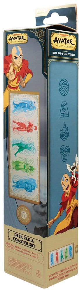 Avatar: The Last Airbender Desk Pad & Coaster Set Elements
