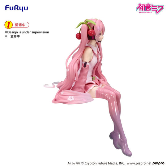 Hatsune Miku Noodle Stopper PVC Statue Sakura Miku 2026 14 cm