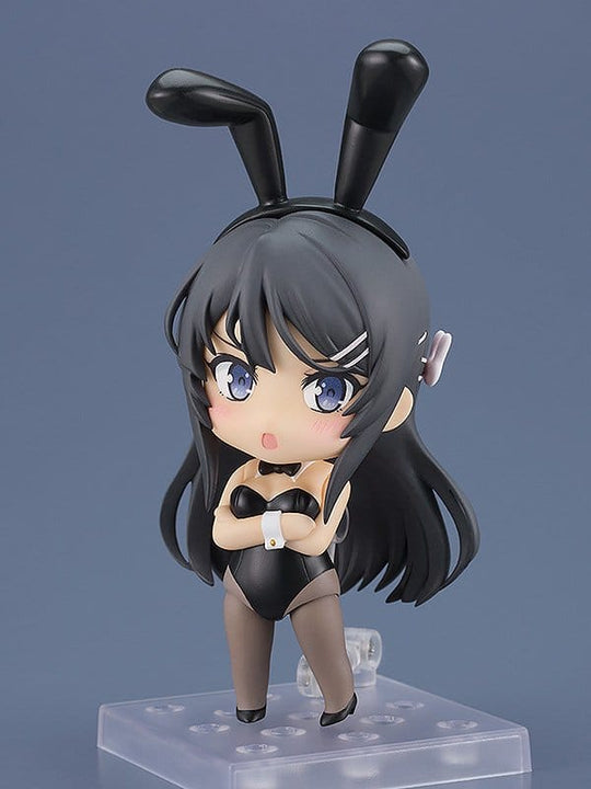 Rascal Does Not Dream of Bunny Girl Senpai Nendoroid Action Figure Mai Sakurajima: Bunny Girl Ver. 10 cm