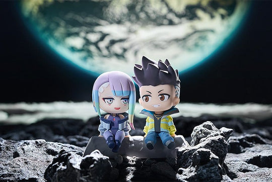 Cyberpunk: Edgerunners Qset+ PVC Figures 2-Pack David & Lucy 8 cm