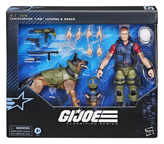 G.I. Joe Classified Series Action Figure #157 Christopher "Law" Lavigne & Order 15 cm