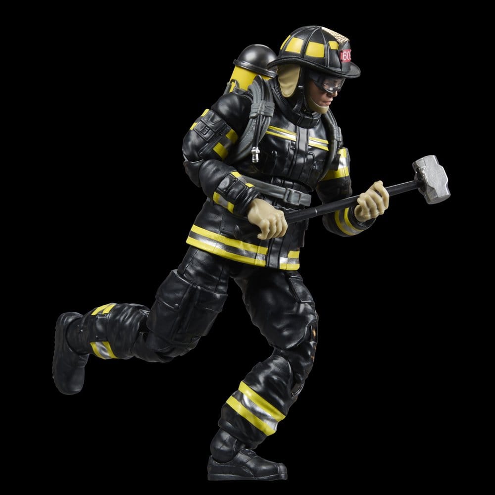 G.I. Joe Classified Series Legacy Collection Action Figure Search & Rescue Firefighter 15 cm