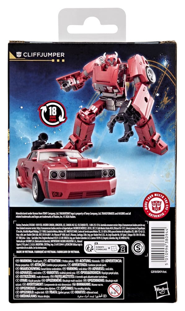 Transformers Age of the Primes Deluxe Class Action Figure Cliffjumper 13 cm