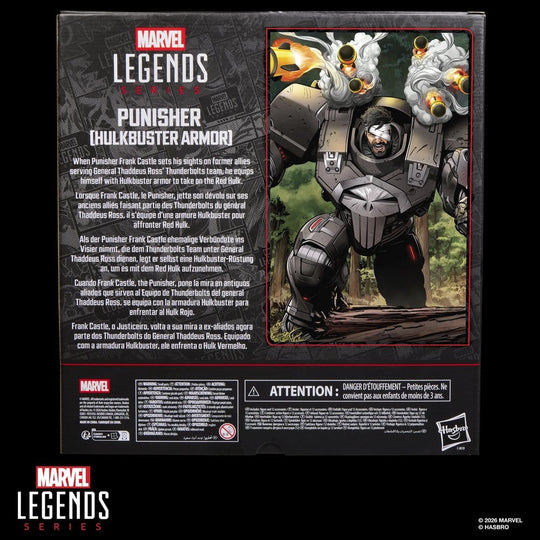 Marvel Legends Action Figure Punisher Hulkbuster Armor 15 cm