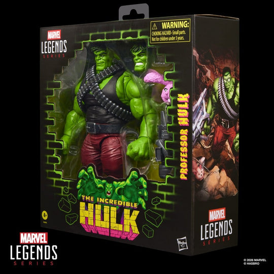 The Incredible Hulk Marvel Legends Action Figure Professor Hulk 15 cm