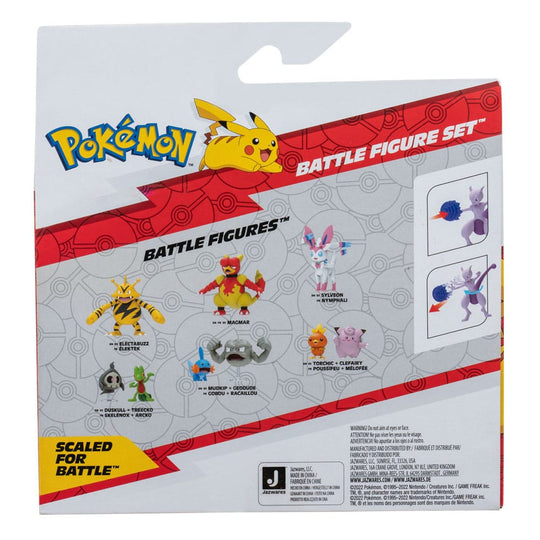 Pokémon Figure 2-Pack Mewtwo 10 cm & Mew 5 cm
