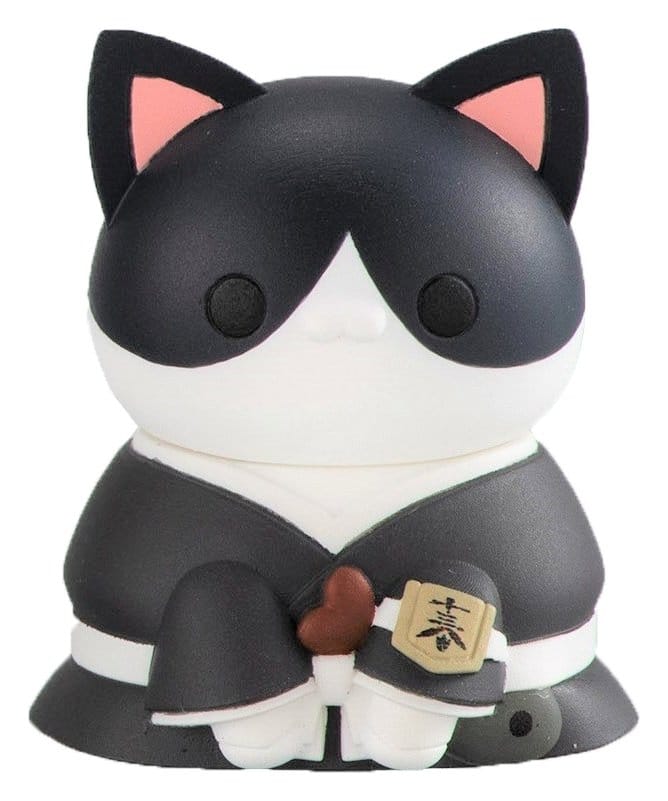 Bleach Mega Cat Project Minifigures 3 cm Thousand-Year Blood War Bleach Nyan Blind Box Display (8) (Repeat)
