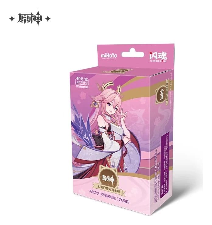Genshin Impact Trading Card Game Series 03 Pre-Build Starter Deck 05 Yae Miko *Chinese Version*