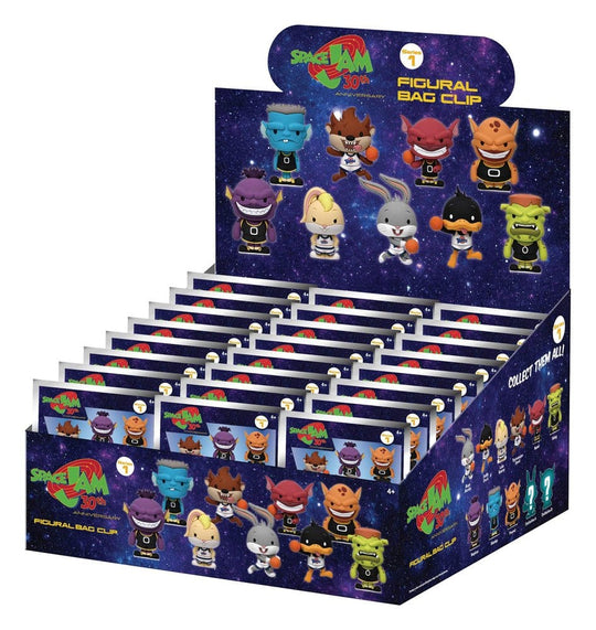Space Jam 30th Anniversary 3D PVC Bag Clips Series 1 Blind Bag Display (24)