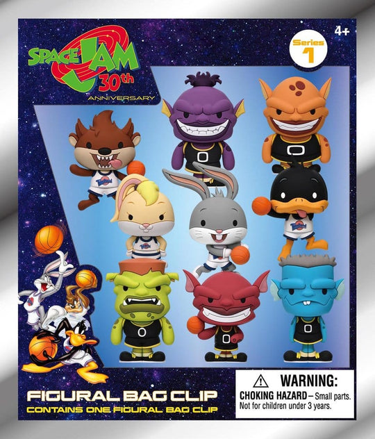 Space Jam 30th Anniversary 3D PVC Bag Clips Series 1 Blind Bag Display (24)