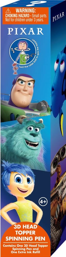Pixar 3D Head Topper Spinning Pen Display (16)