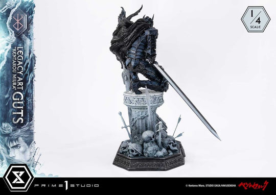 Berserk Legacy Art "Kentarou Miura" Statue 1/4 Guts 74 cm