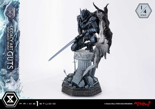 Berserk Legacy Art "Kentarou Miura" Statue 1/4 Guts 74 cm