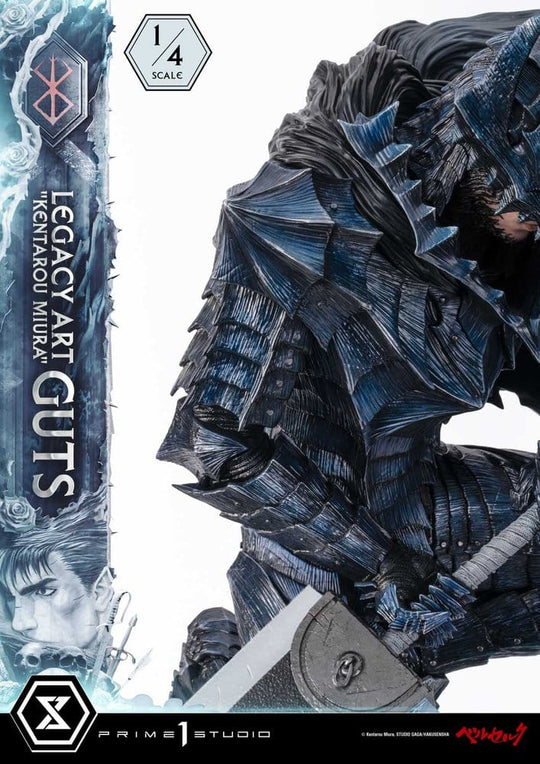 Berserk Legacy Art "Kentarou Miura" Statue 1/4 Guts 74 cm