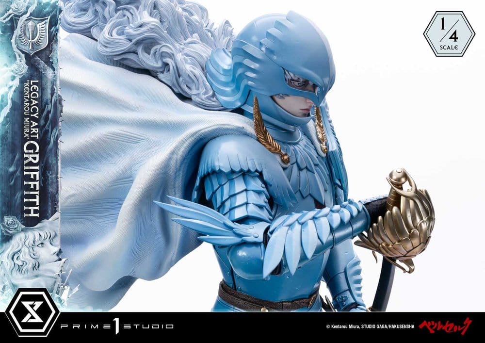 Berserk Legacy Art "Kentarou Miura" Statue 1/4 Griffith 93 cm